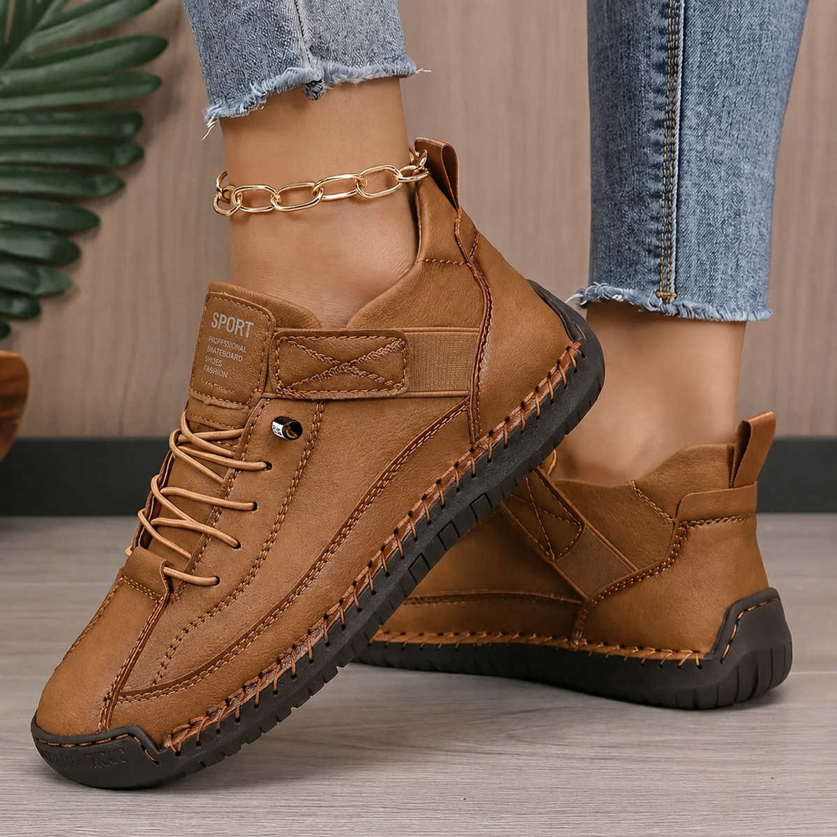 Doris – Komfortable & Schmerzfreie Orthopädische Sneakers