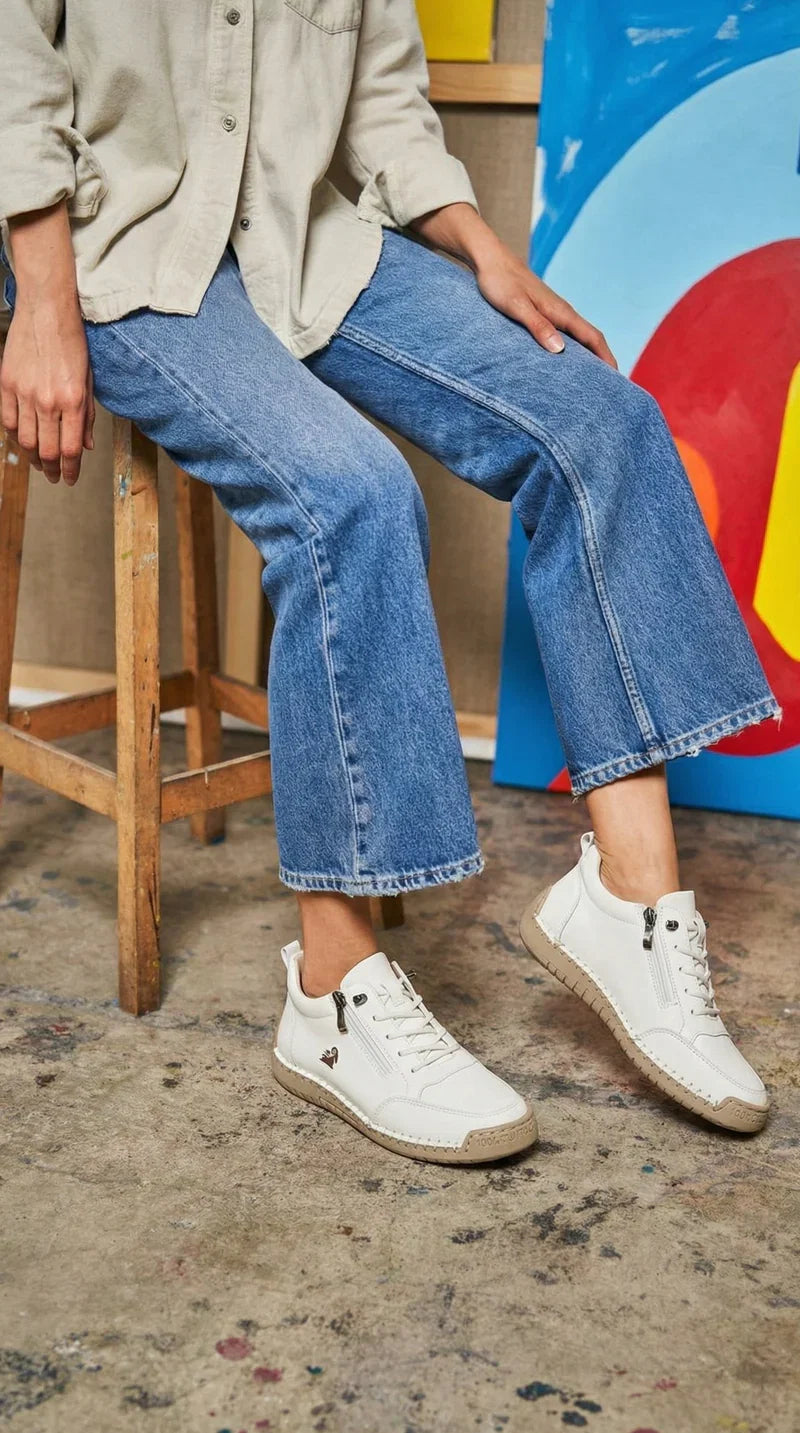 IRIS - Komfortable orthopädische Sneaker mit Reißverschluss – Kundinnenfoto 2