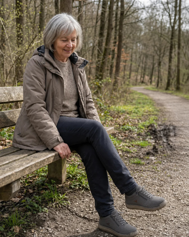 IRIS - Komfortable orthopädische Sneaker mit Reißverschluss – Kundinnenfoto 3