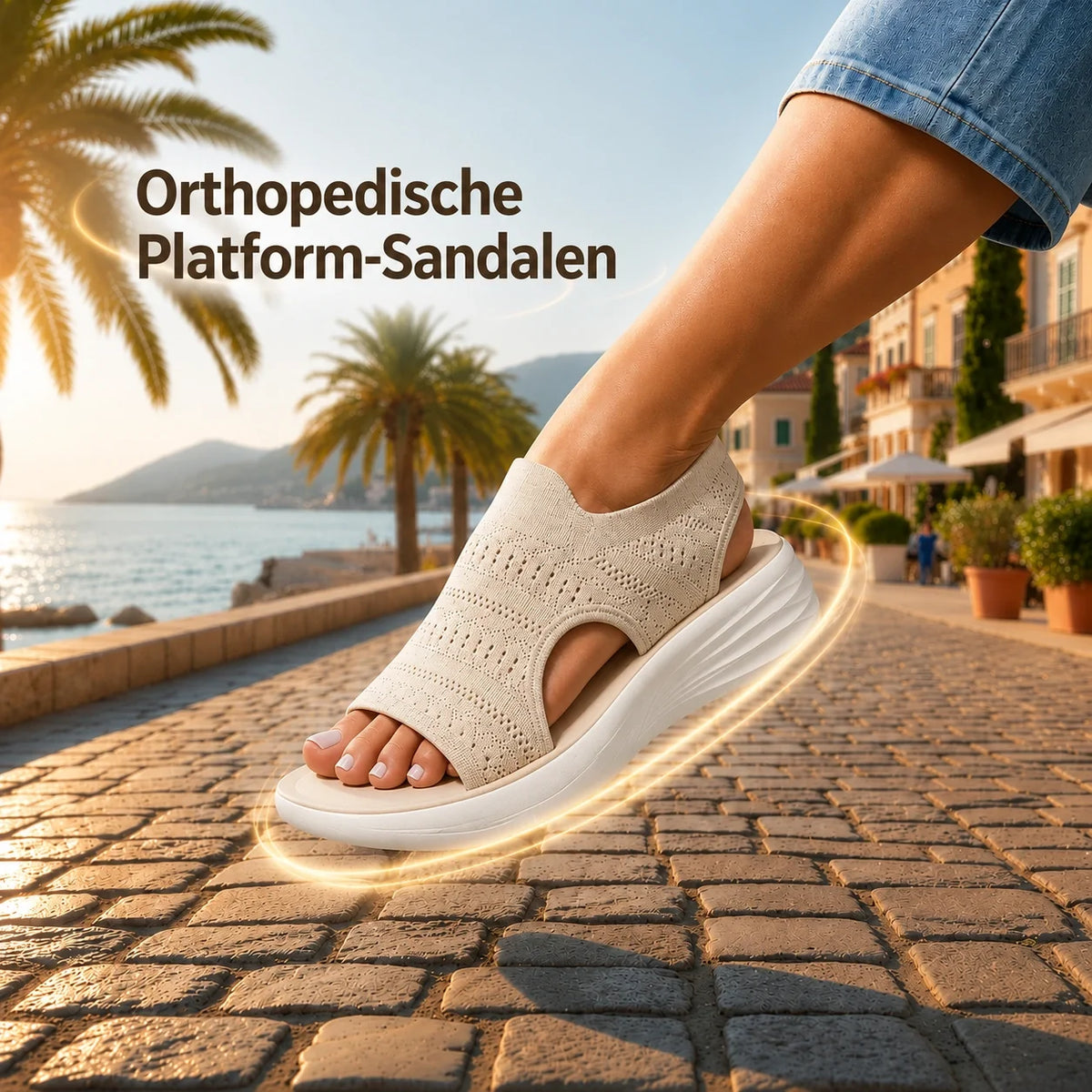 MILA - Bequeme orthopädische Sandalen