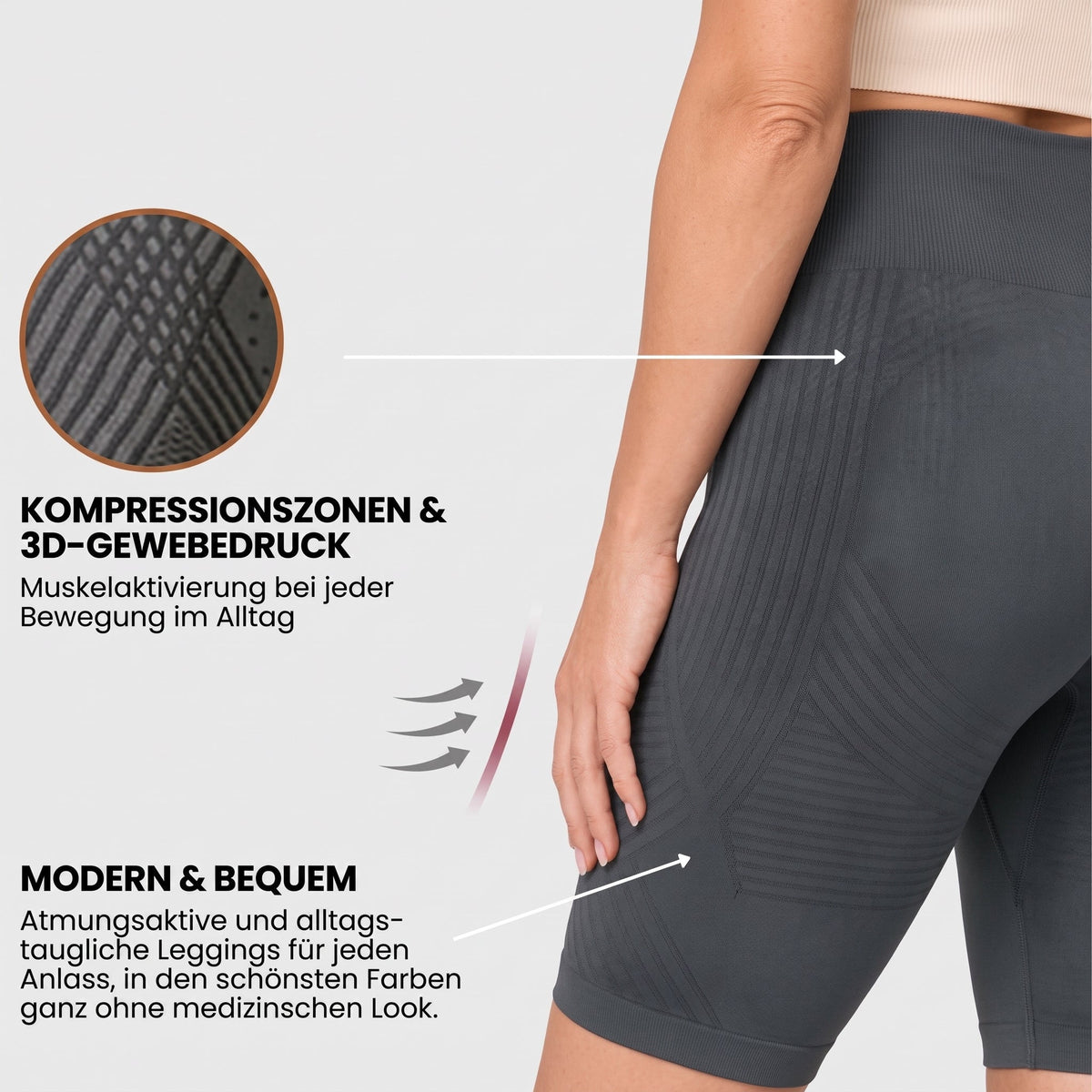 VELTRA SmoothFit™ 3D-Kompressionsshorts 2.0