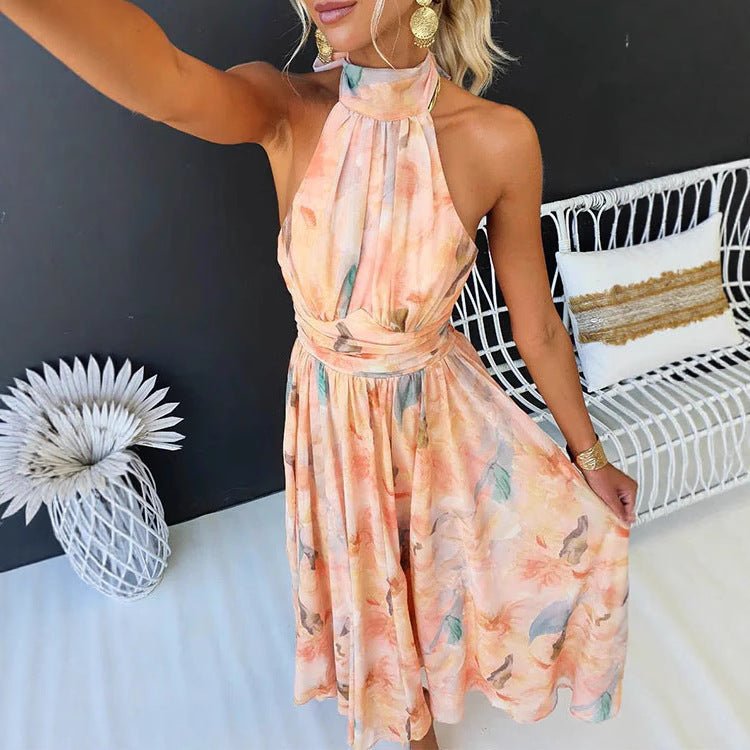 DELPHINE | Elegantes Neckholder-Maxi