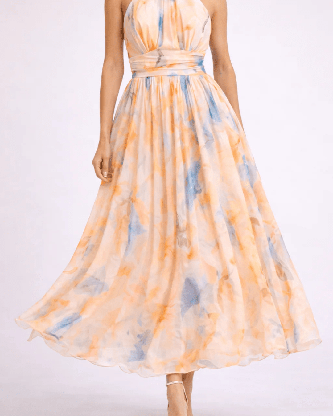 DELPHINE | Elegantes Neckholder-Maxi