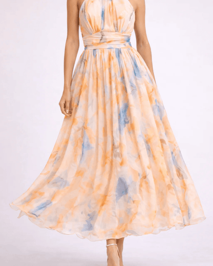 DELPHINE | Elegantes Neckholder-Maxi