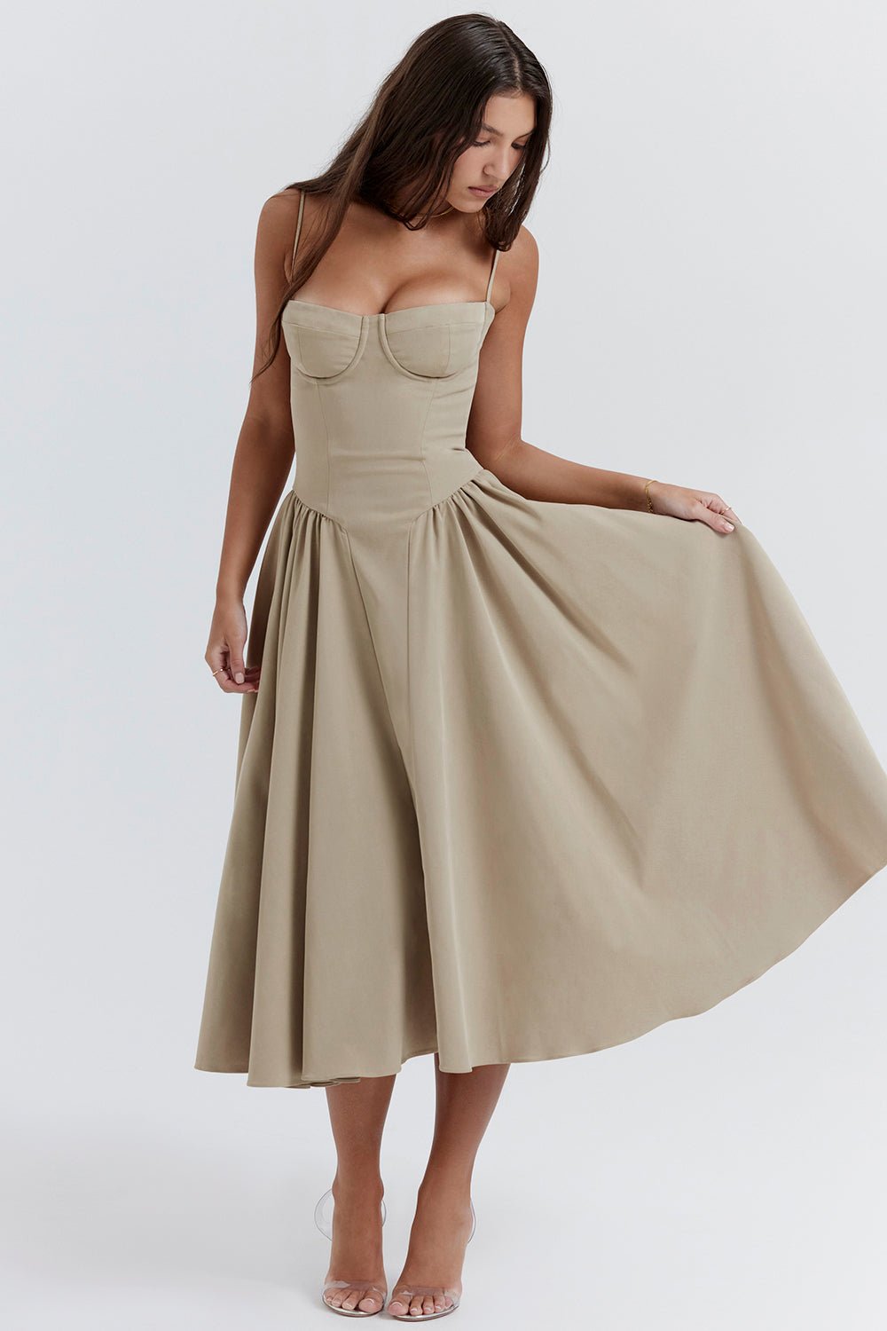 DOMINIQUE | Figurbetontes Korsettkleid