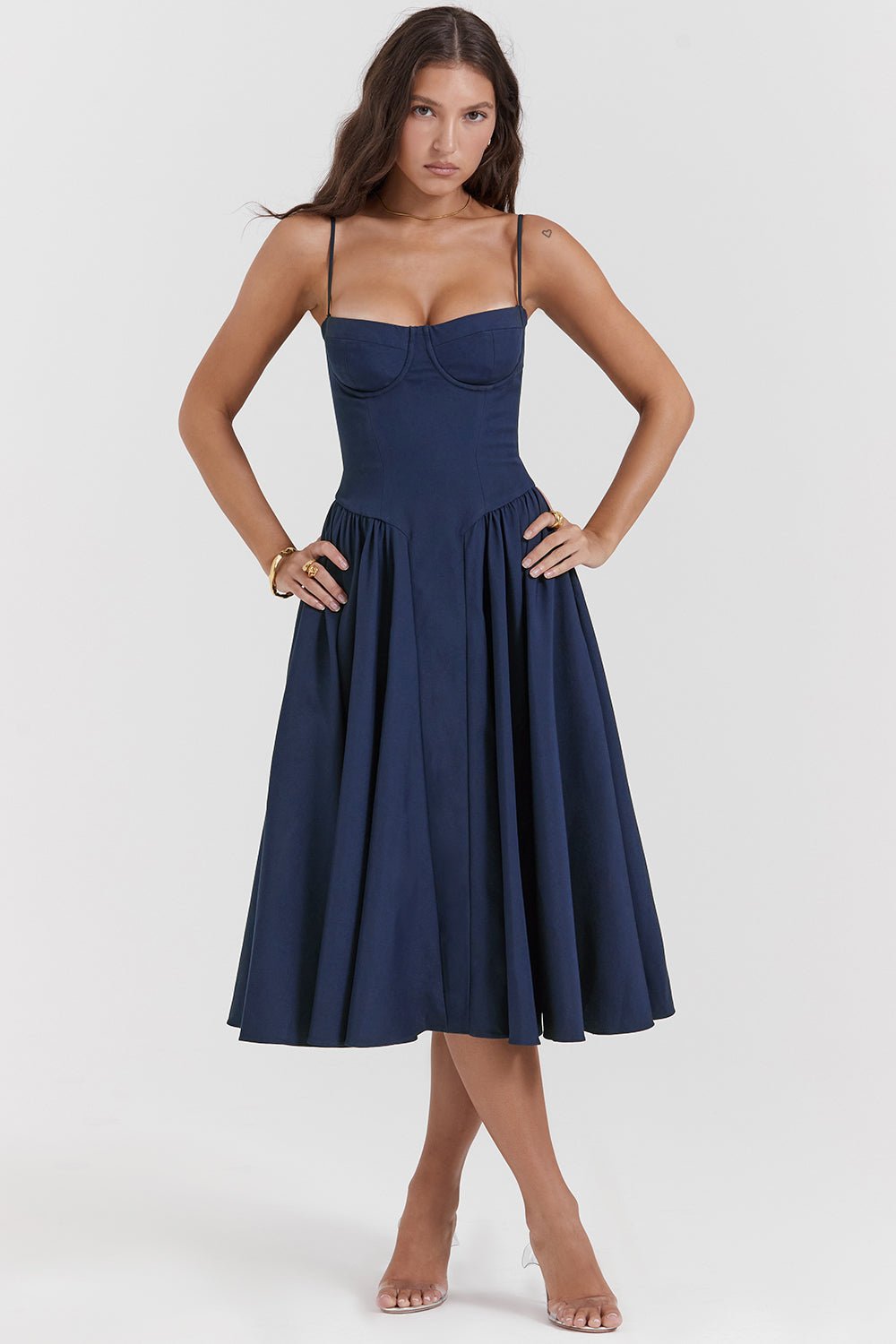 DOMINIQUE | Figurbetontes Korsettkleid