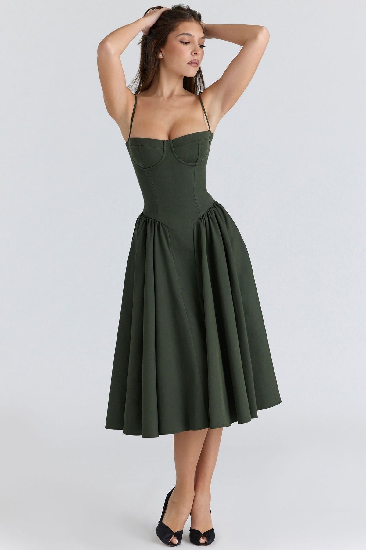 DOMINIQUE | Figurbetontes Korsettkleid