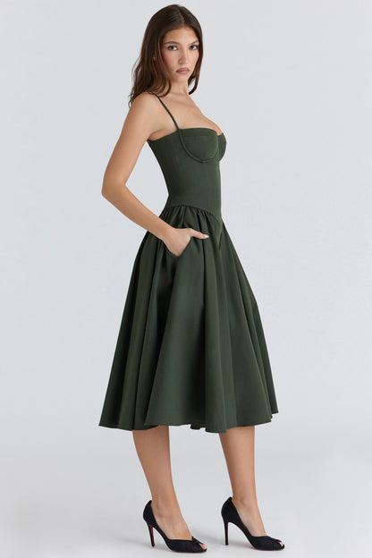 DOMINIQUE | Figurbetontes Korsettkleid
