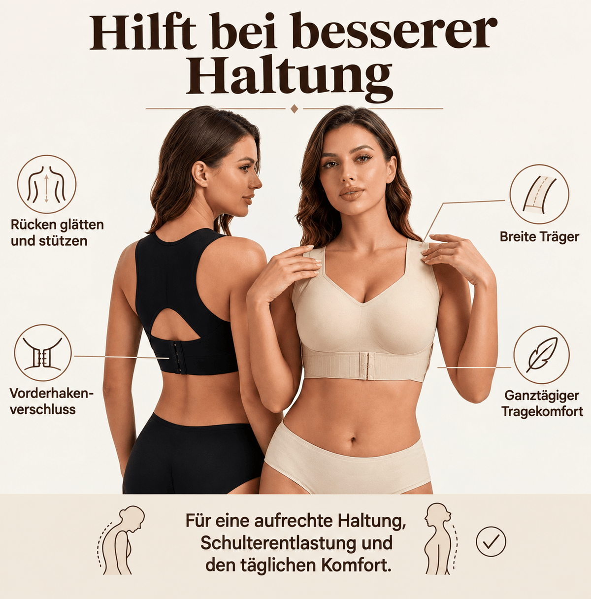 ÉLODIE | Haltungskorrektur-BH für einen aufrechten Rücken