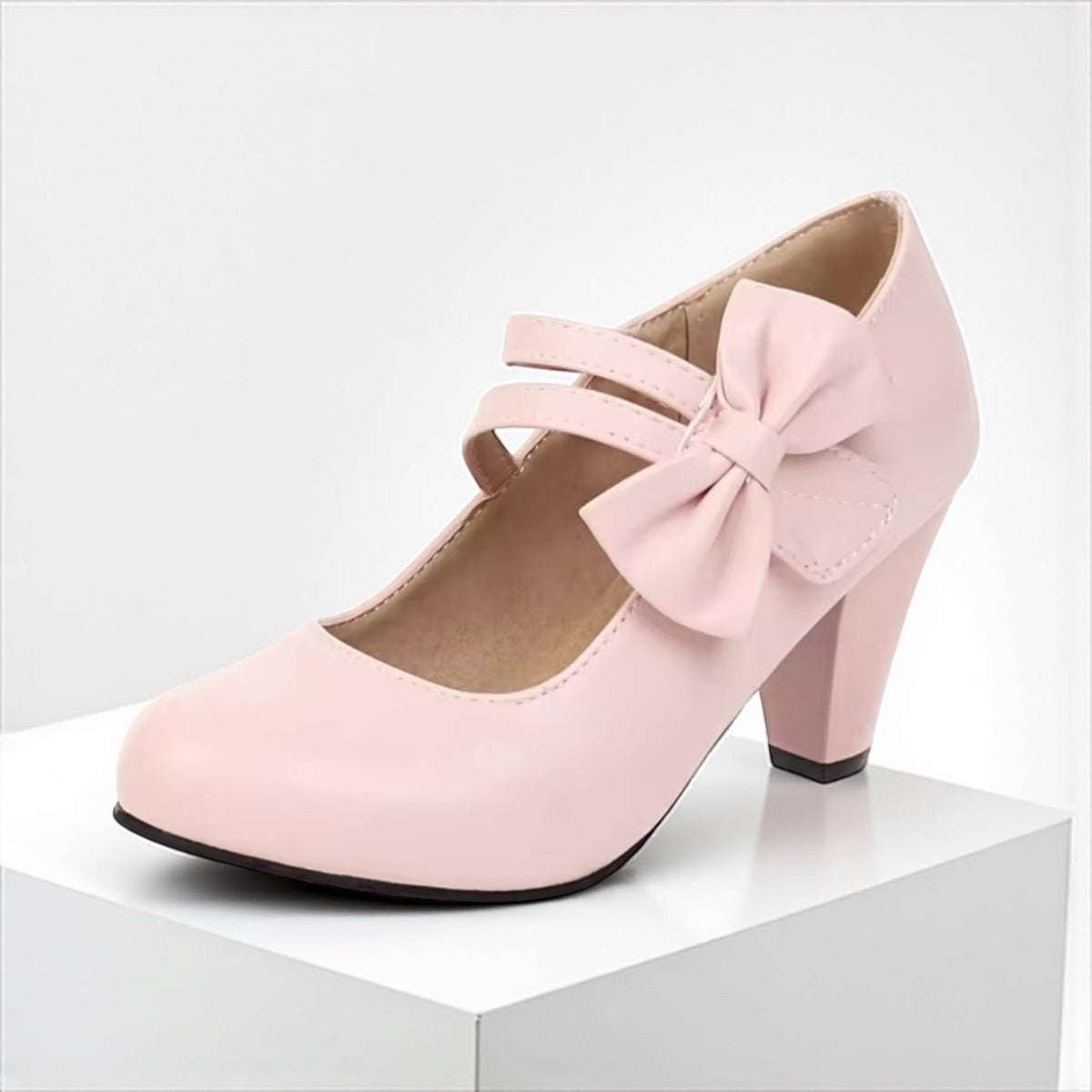 Hanna | Mary-Jane-Pumps mit Schleife