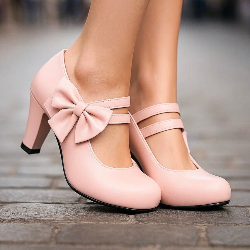 Hanna | Mary-Jane-Pumps mit Schleife