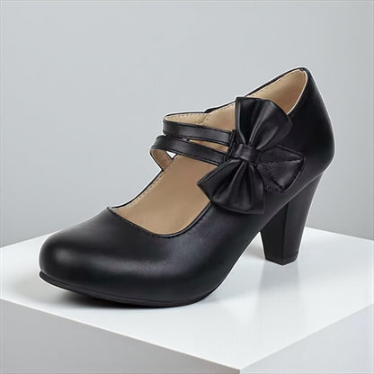 Hanna | Mary-Jane-Pumps mit Schleife