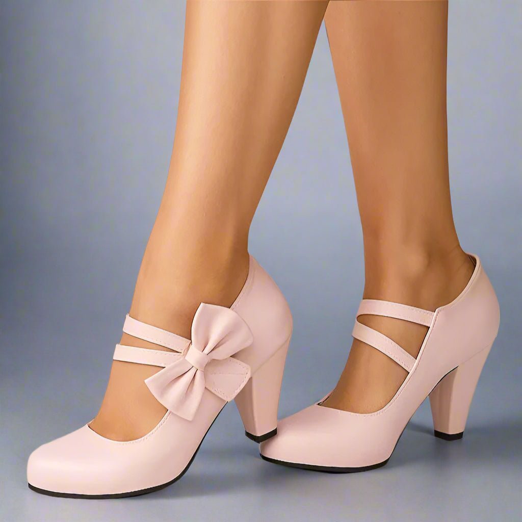 Hanna | Mary-Jane-Pumps mit Schleife