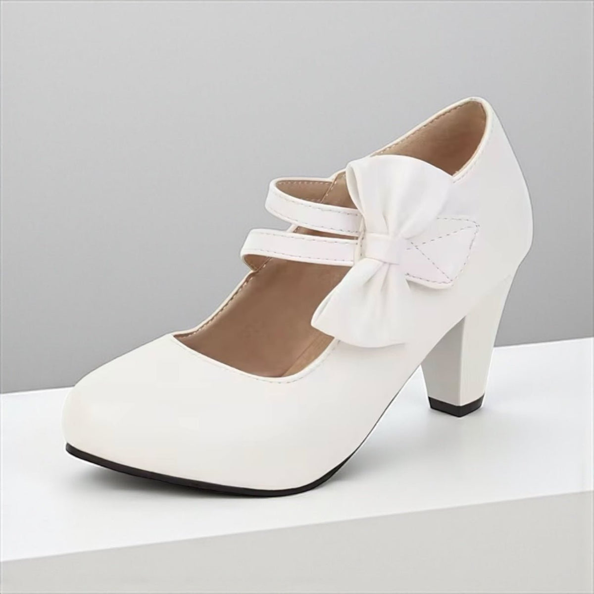 Hanna | Mary-Jane-Pumps mit Schleife