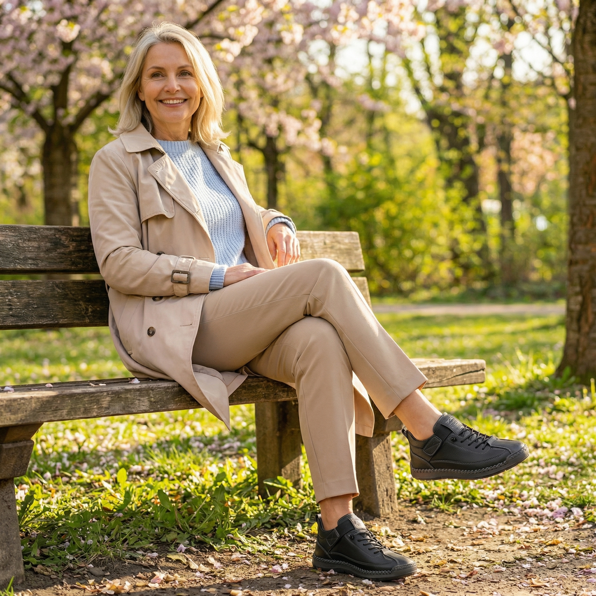 Doris – Komfortable & Schmerzfreie Orthopädische Sneakers
