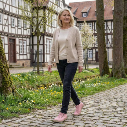 IRIS - Komfortable orthopädische Sneaker mit Reißverschluss