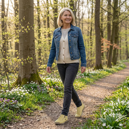 IRIS - Komfortable orthopädische Sneaker mit Reißverschluss