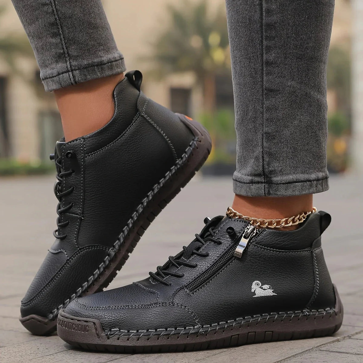 IRIS - Komfortable orthopädische Sneaker mit Reißverschluss