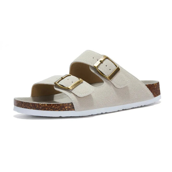 Maibulun Wildleder Sandale - Creme