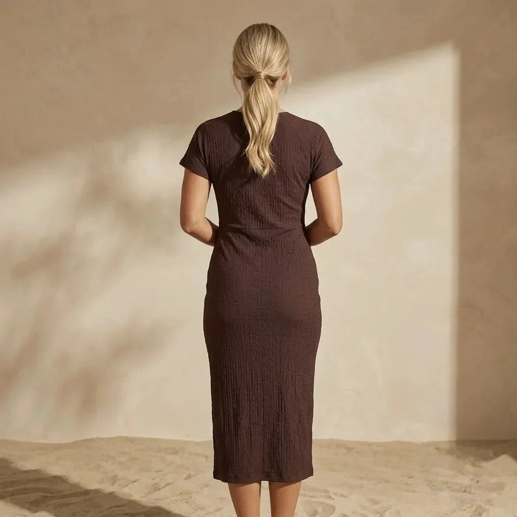 MARGOT | Figurbetontes Knotenkleid