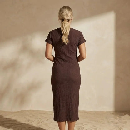 MARGOT | Figurbetontes Knotenkleid