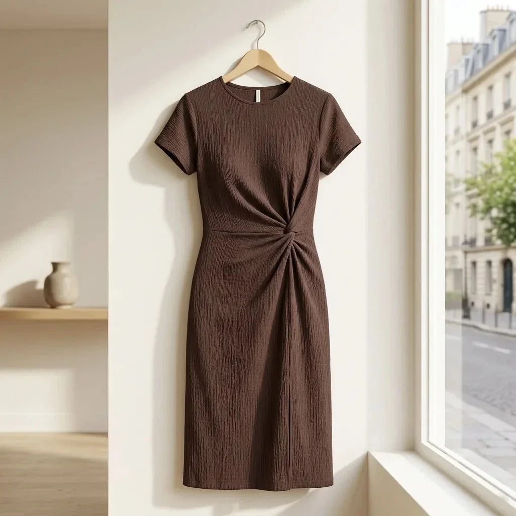 MARGOT | Figurbetontes Knotenkleid