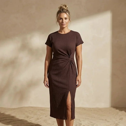 MARGOT | Figurbetontes Knotenkleid