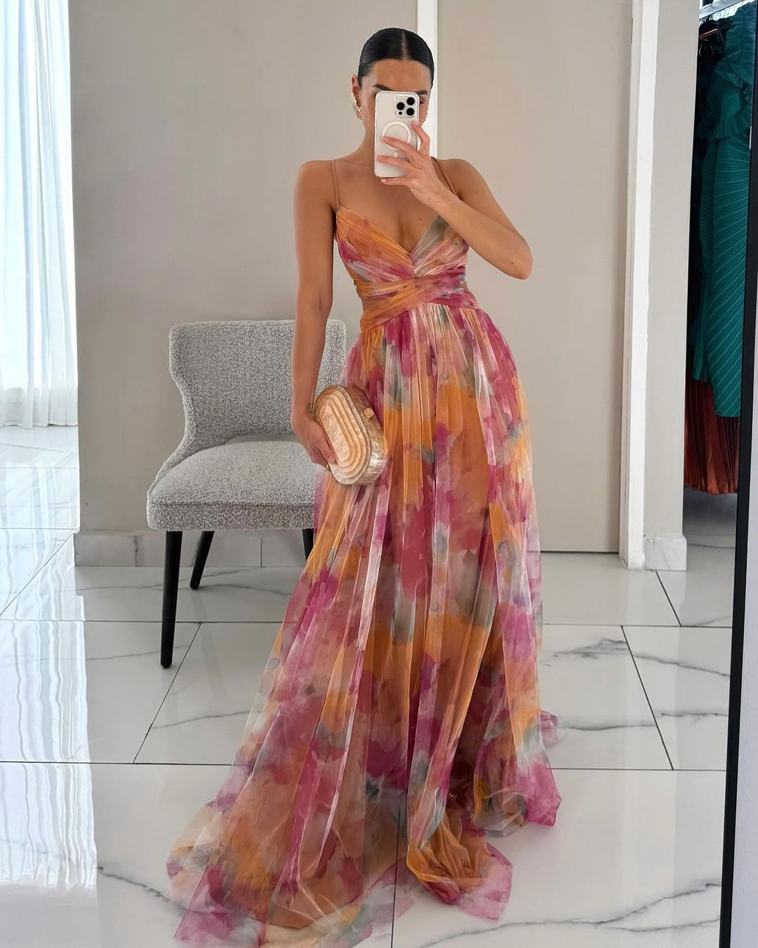 MIREILLE | Fließender Chiffon