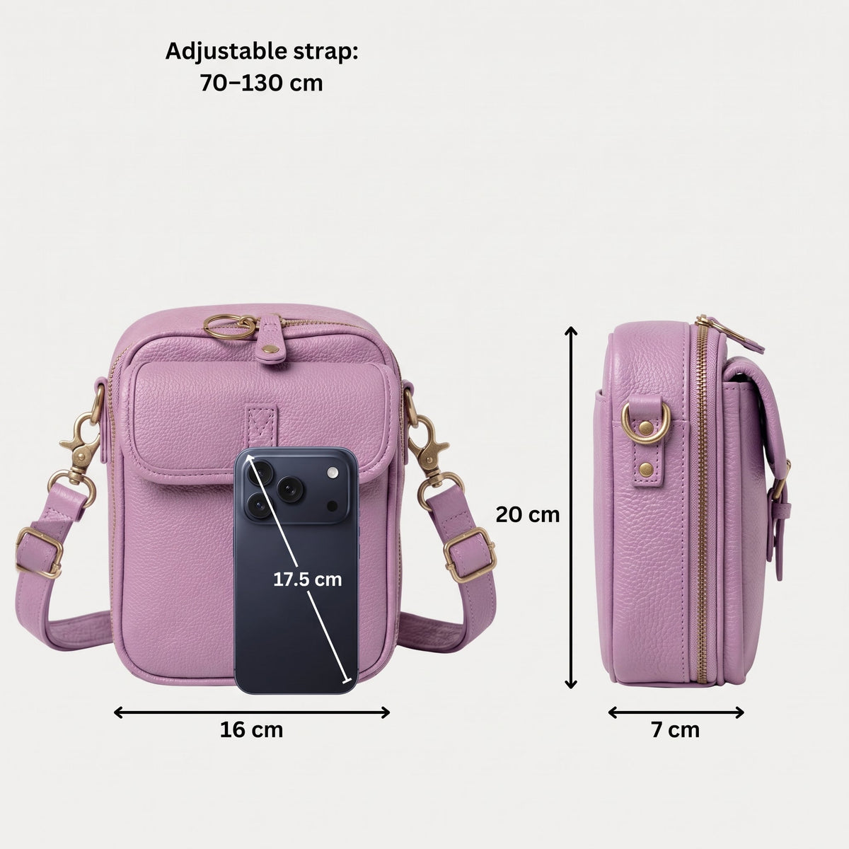 MYLARA - The Roomiest Crossbody bag