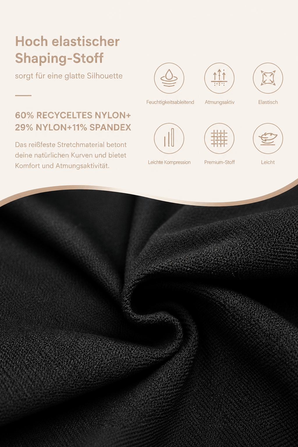 SOLÈNE - Formende Shapewear-Shorts