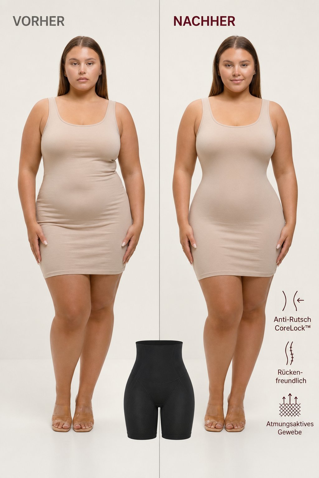 SOLÈNE - Formende Shapewear-Shorts