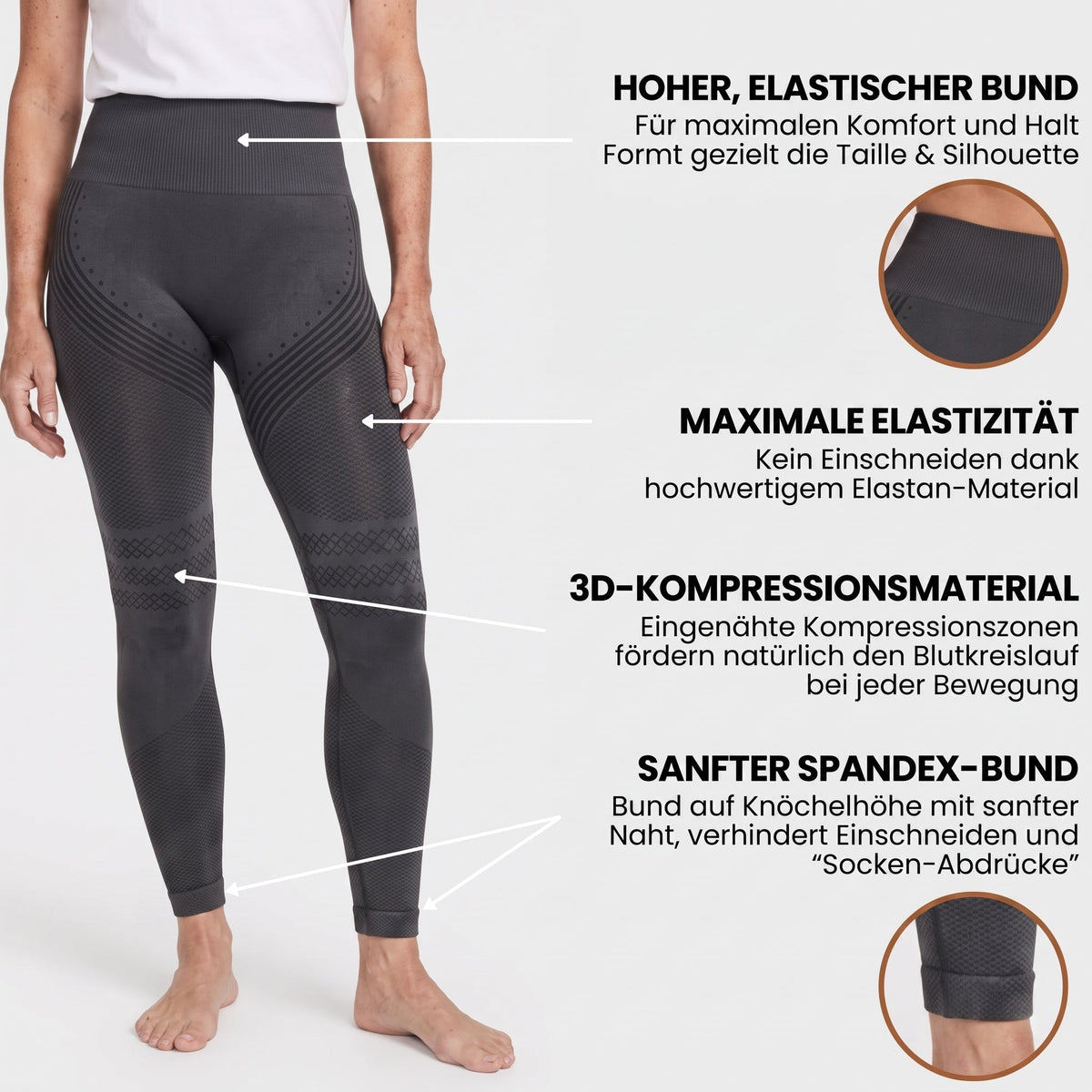 VELTRA | SmoothFit™ 3D - Kompressionsleggings